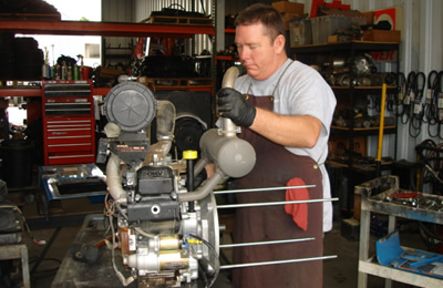 Compressor Repair at R.J. Kates